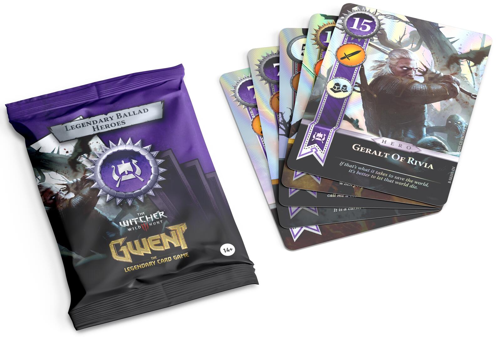 The Witcher : Gwent The Card Game - Legendary Ballad Skellige Card Set